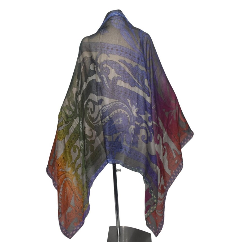 Chelsey by Joseph Large Ombre Colors Scarf Wrap Micromodal Boho 80.5x41.5